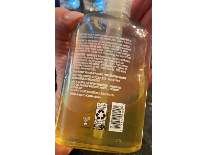 Ultabeauty Scented Gel Hand Wash, Fresh Lemon, 9 fl oz / 266 mL