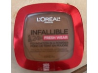 L'Oreal Paris Infallible Fresh Wear Foundation In A Powder, Copper, 0.31 oz/9 g - thumbnail 2