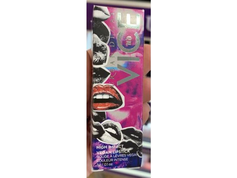 Urban Decay Vice High Impact Vegan Lipstick, Hitch Hike, 0.1 oz/3 g