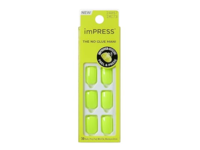 Kiss Impress The No Glue Mani Nails, Brillix Yellow, 30 Count - thumbnail 1