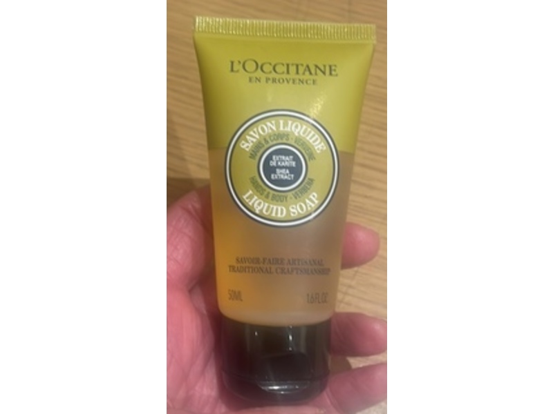 L'occitane En Provence Hands & Body Liquid Soap, Verbena, 1.6 fl oz/50 mL