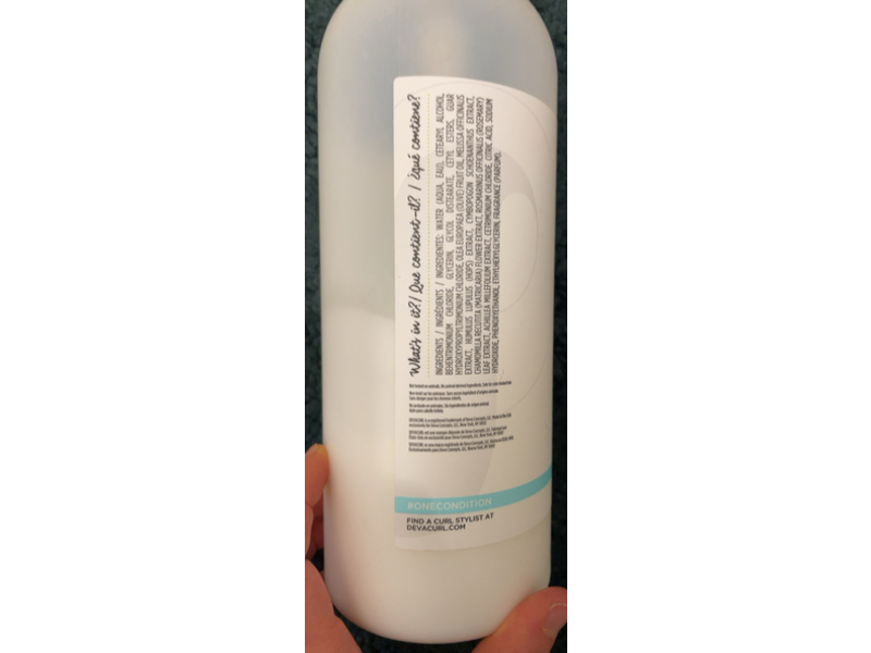 Deva Curl One Condition Original, Daily Cream Conditioner, 32 fl oz/946 mL