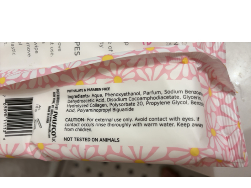 Precision Beauty Make Up Removing Cleansing Wipes, Collagen, 60 Count