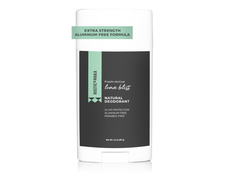 Rustic Maka Fresh+Active Natural Deodorant, Luna Bliss, 3.2 oz/90 g