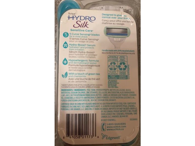 Schick Hydro Silk Sensitive Care, 6 Count