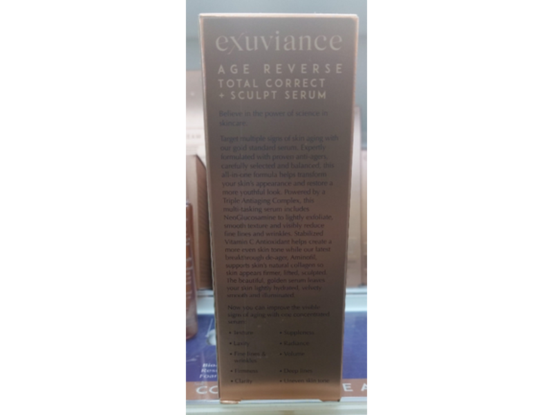 Exuviance Age Reverse Total Correct + Sculpt Serum, 1 fl oz/30 mL