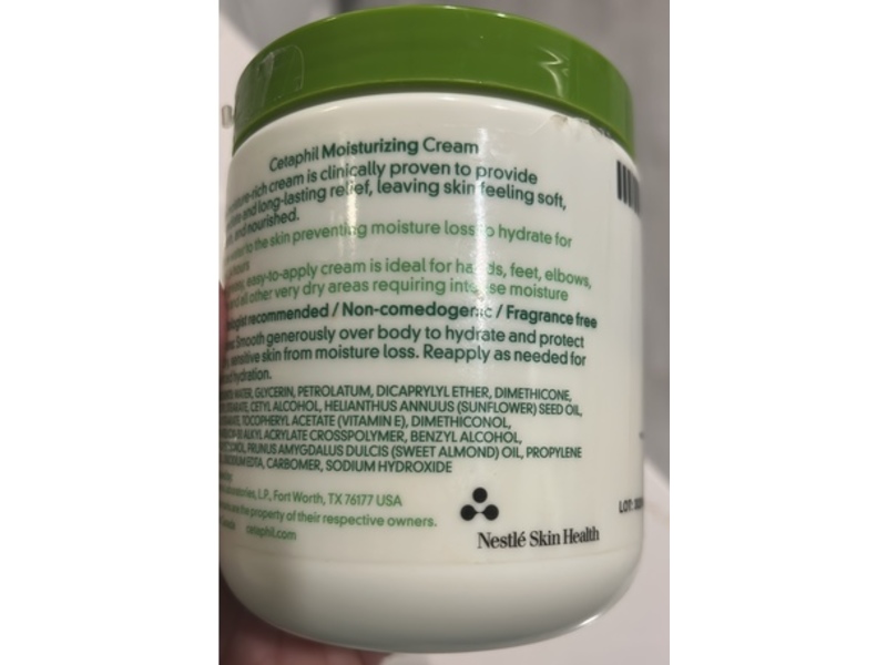 Cetaphil Moisturizing Cream, 20 oz/566 g