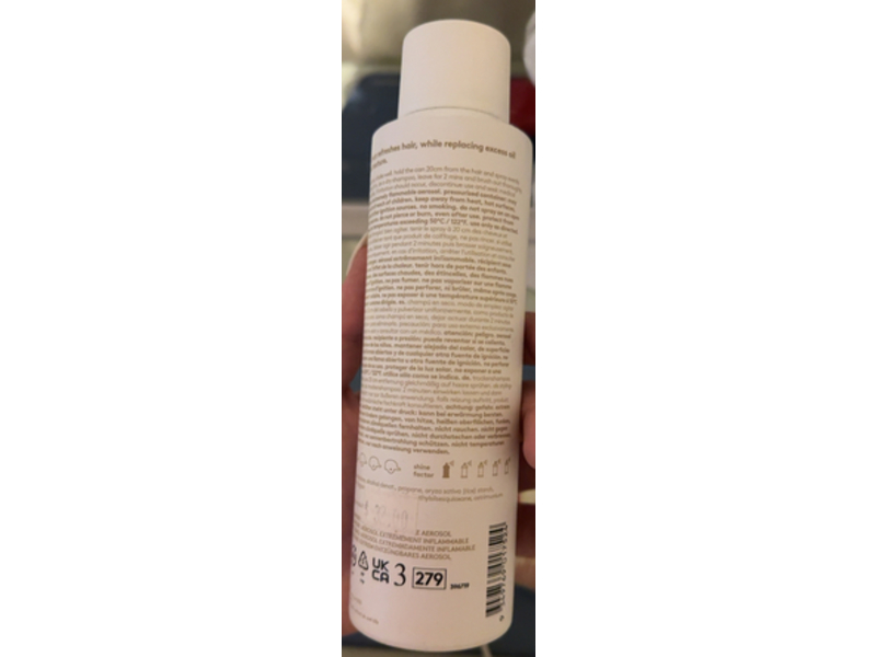 Evo Hair Water Killer Dry Shampoo, 4.3 oz/200 mL