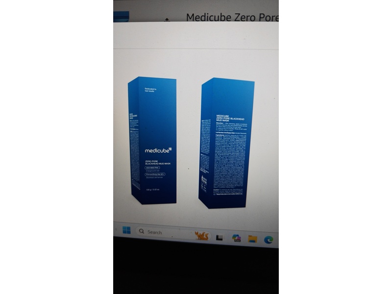 Medicube Zero Pore Blackhead Mud Mask, AHA+BHA+PHA, 3.52 oz /100 g