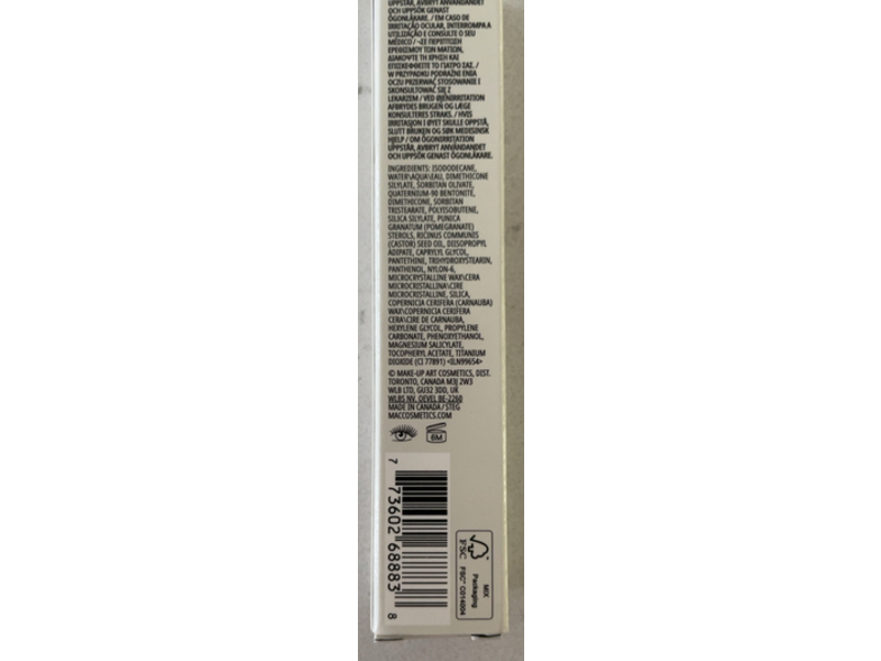 M.A.C Stack Legit Lift Lash Primer, 0.41 fl oz/12 mL