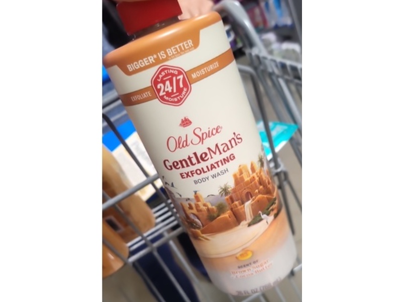 Old Spice Gentle Man's Exfoliating Body Wash, 26 fl oz/768 mL