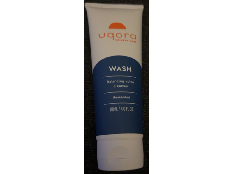 Uqora Wash pH-Balanced Vulva Cleanser, 4 fl oz/118 mL
