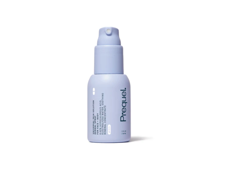 Prequel Universal Skin Facial Solution Dermal Spray, 4 fl oz/120 mL, 2 fl oz