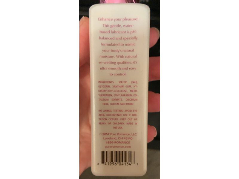 Pure Romance Gel Lubricant, Maui Coconut, 3.38 oz/99.9 mL