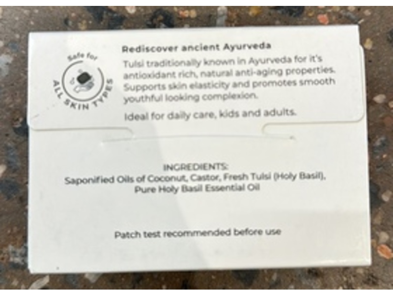 Pure Mitti Anti-Aging Face & Body Soap, Holy Basil, 4.5 oz