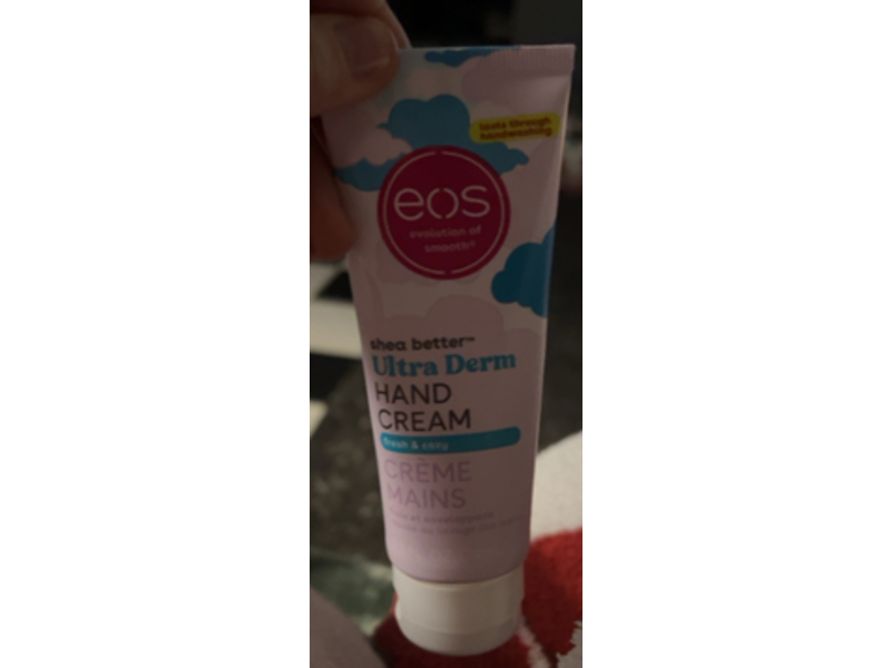 eos Ultra Derm Hand Cream, Fresh & Cozy, 2.5 fl oz/74 mL