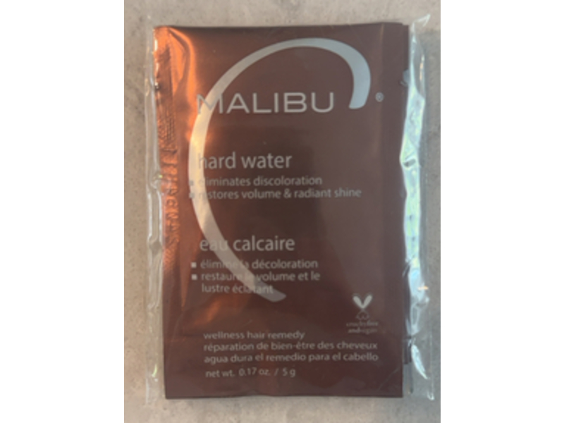 Malibu C Wellness Hair Remedy, Hard Water, 0.17 oz/5 g