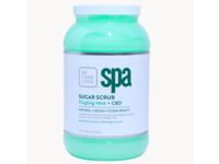 Be Care Love Spa Sugar Scrub, Tingling Mint + CBD, 128 oz/3628 g - thumbnail 1