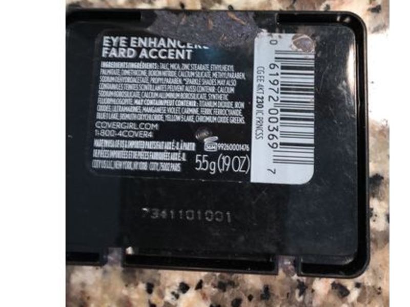 Cover Girl Eye Shadow palette, 230, 0.19 oz/5.5 g