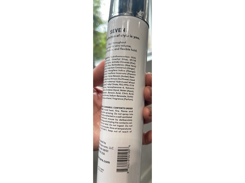 Seven Cubica Swept Texture Spray, 5.8 oz/165 g