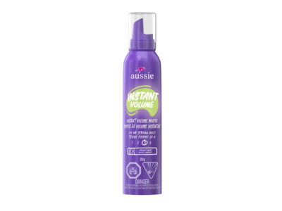 Aussie Instant Volume Mousse, 3 Strong Hold, 170 g