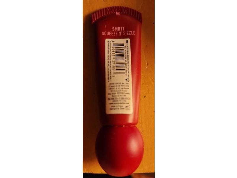 NYX Professional Makeup Smushy Matte Lip Balm, Squeeze N' Sizzle, 0.27 fl oz/8 mL