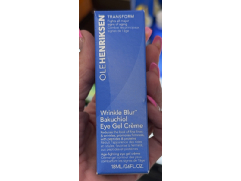 Ole Henriksen Wrinkle Blur Bakuchiol Eye Gel Creme, 0.6 fl oz/18 mL