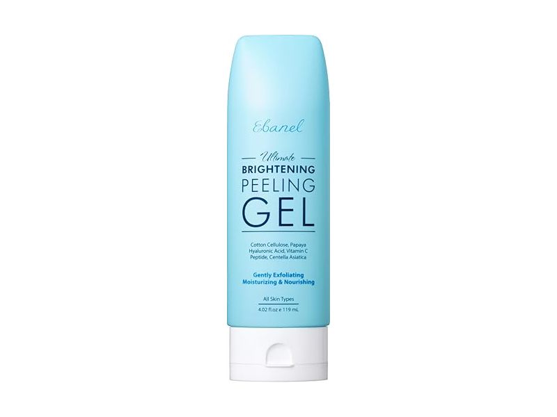 Ebanel Brightening Peeling Gel, Cotton Cellulose, Rice, Papaya, Centella, Hyaluronic Acid, 4.02 fl oz/119 mL