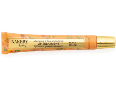 Nakery Beauty Plumping + Line-Smoothing Lip Treatment, Peach Bellini, 0.5 fl oz/15 mL