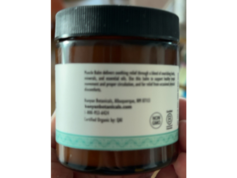 Banyan Botanicals Muscle Balm, 4 oz