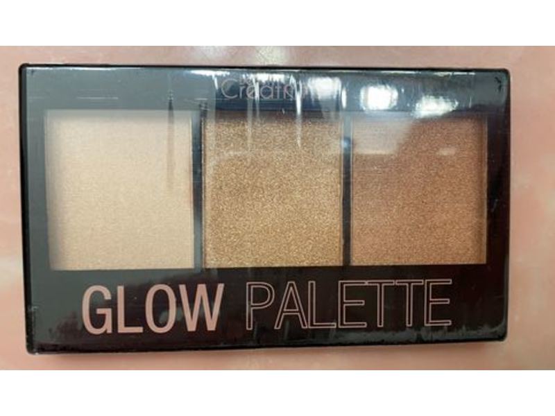 Beauty Creations Glow Highlighter Trio Palette, 0.48 oz/13.5 g