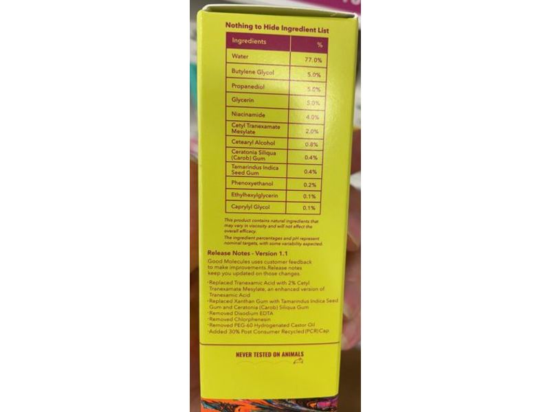 Good Molecules Discoloration Correcting Serum, 1oz/30 ml