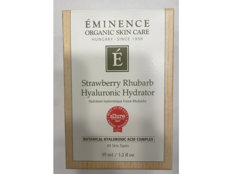 Eminence Hyaluronic Hydrator, Strawberry Rhubarb, 1.2 fl oz/35 mL