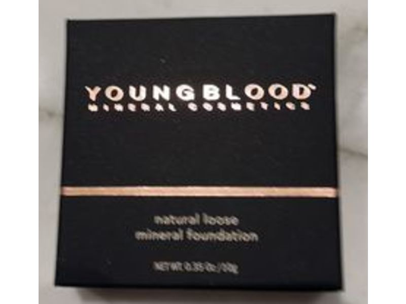 Youngblood Mineral Cosmetics Natural Loose Mineral Foundation, Honey, 0.35 oz/10 g