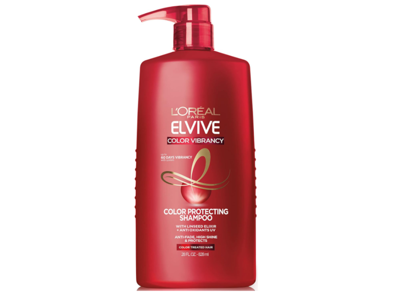L'Oreal Paris Elvive Color Vibrancy Color Protecting Shampoo, 28 fl oz/828 mL