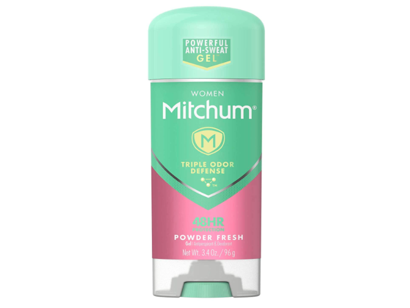 Mitchum Women Gel Anti-Perspirant & Deodorant, Powder Fresh, 3.4 oz/96 g