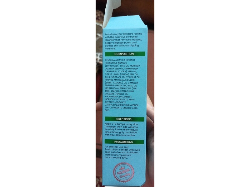 Dr Evish Cleansing Oil, Cica, 200 mL