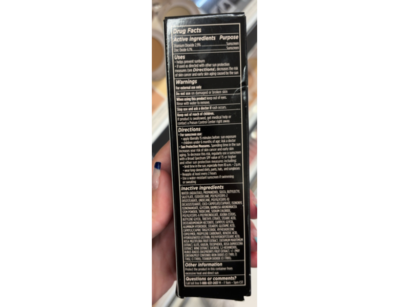 Laura Mercier Tinted Moisturizer Blurred Matte, SPF 30, 3n Sand, 1.5 fl oz/45 mL