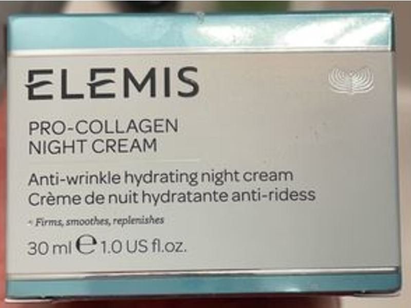 Elemis Pro-Collagen Anti-Wrinkle Hydrating Night Cream, 1 fl oz/30 mL