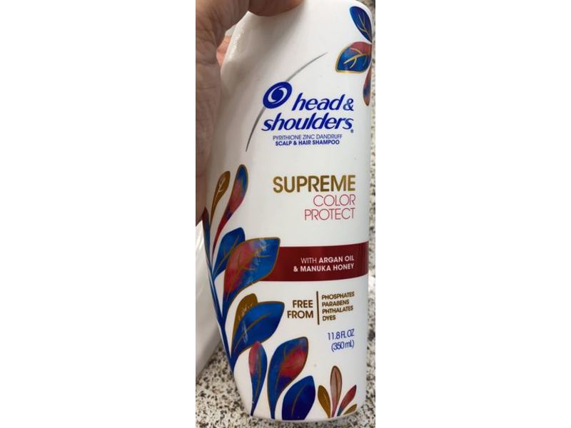 Head & Shoulders Shampoo, Supreme Color Protect, 11.8 fl oz, 350 mL