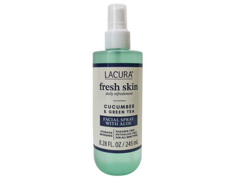 Lacura Fresh Skin Facial Spray, Cucumber & Green Tea, 8.28 fl oz/245 mL