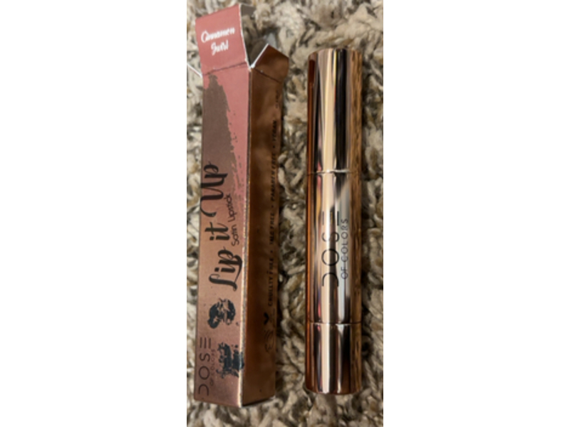 Dose Of Colors Lip It Up Satin Lipstick, Cinnamon Swirl, 0.11 oz/3g