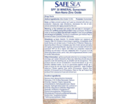 Safe Sea Mineral Clear Zinc Sunscreen, SPF 30, 3.4 fl oz/100 mL - thumbnail 4