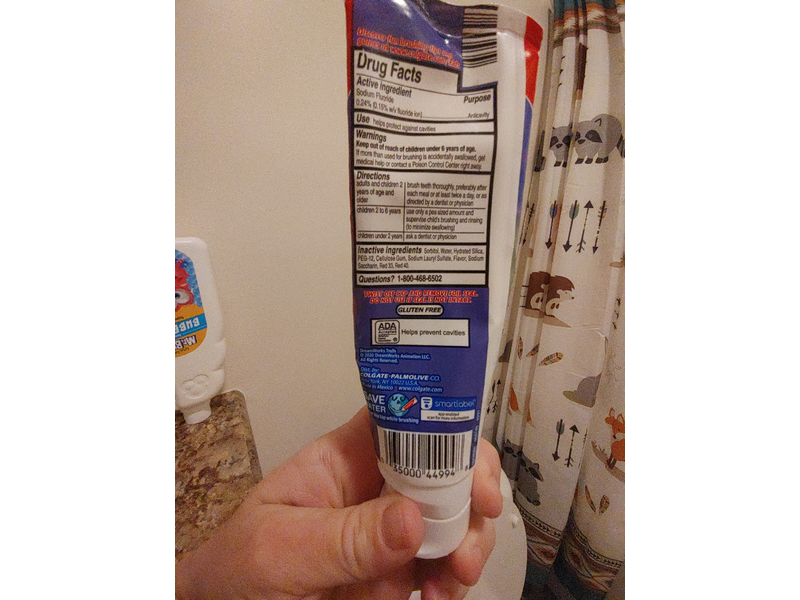 Colgate Kids Toothpaste, Trolls, Bubble Fruit, 4.6 oz