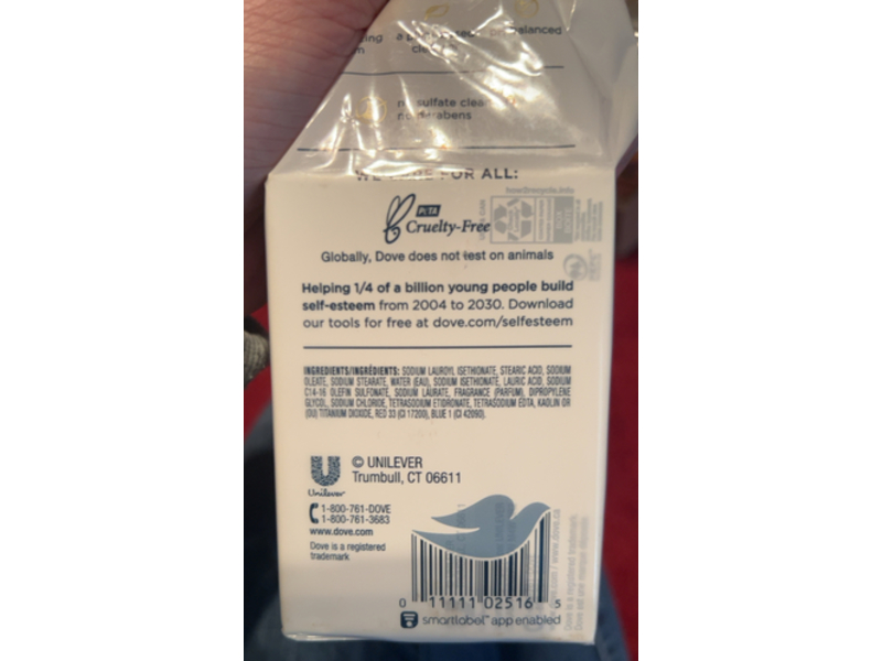 Dove Relaxing Moisturizing Cream Bars, Lavender Oil & Chamomile, 30 oz/850 g, 8 Count