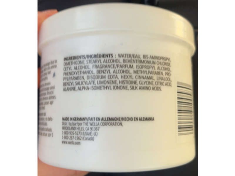 Wella Professional Fusion Plex Intense Repair Mask, 16.9 fl oz/500 mL