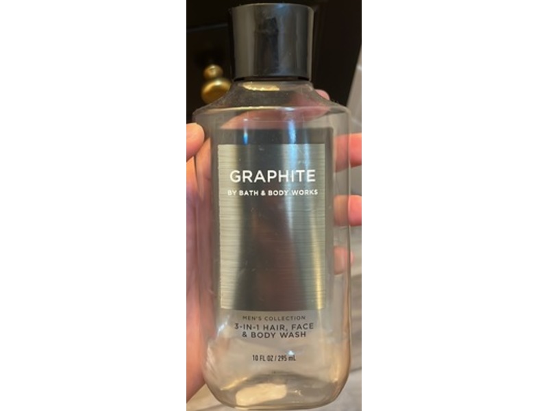 Bath & Body Works 3-In-1 Hair, Face & Body Wash, Graphite, 10 fl oz/295 mL