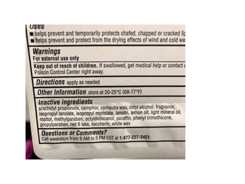 Chapstick Classic Lip Balm, Strawberry, 0.15 oz/4 g, Pack Of 2