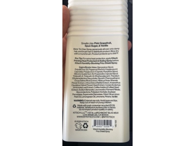 Kitsch Frizz Shield Spray, 6 fl oz/177 mL