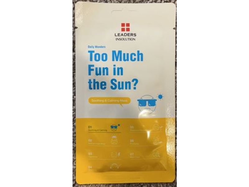 Leaders Too Much Fun in the Sun? Soothing & Calming Mask